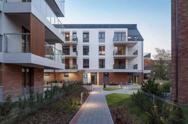 Perspektywa housing estate | Gdańsk | proj.: S.A.M.I. Architekci