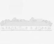mansion, west elevation of outbuilding
