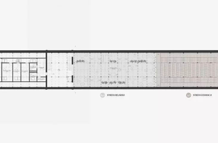 addiction therapy center, floor plan