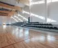 Interior of the sports hall in Marcinkowice