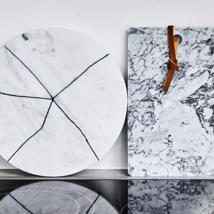 Marble is distinguished by its high durability