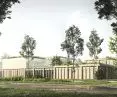 Rehabilitation center in Gdansk is surrounded by greenery