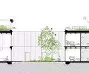 Rehabilitation center in Gdansk, cross section