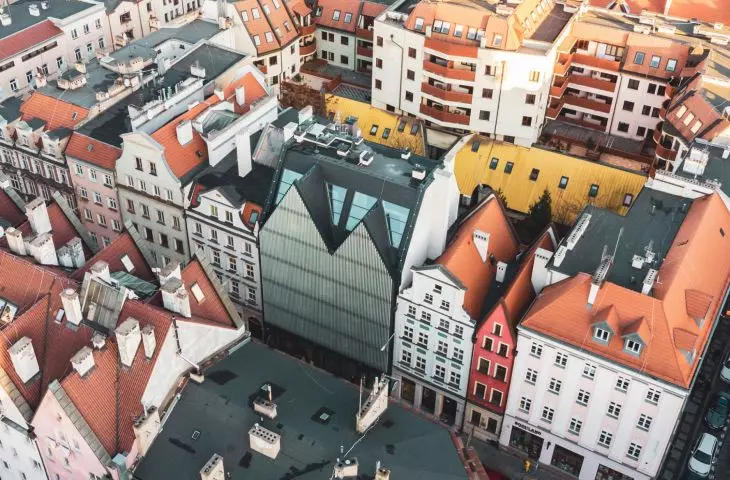 Reconstruction of the building on Odrzańska Street in Wrocław