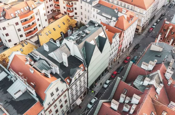Przebudowa budynku przy ulicy Odrzańskiej we Wrocławiu