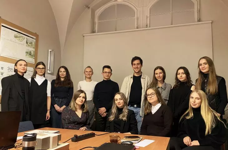 The entire project team