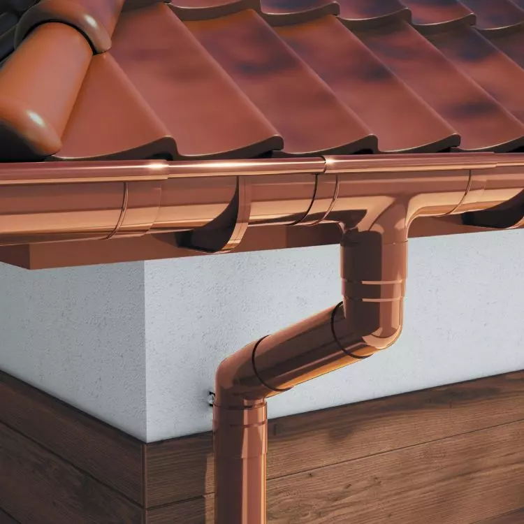 Choose from metal, PVC, zinc, ceramic and coated steel gutters. 