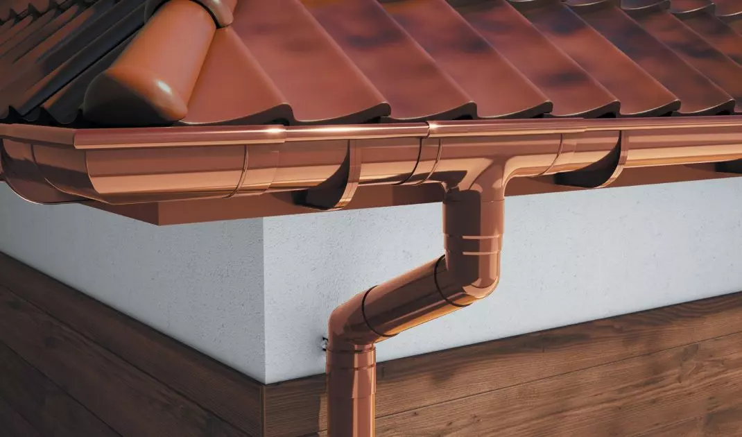 Choose from metal, PVC, zinc, ceramic and coated steel gutters. 