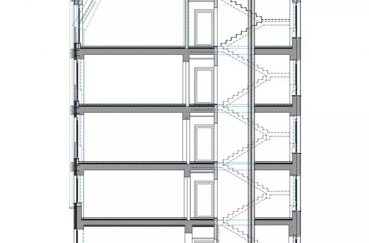 Reconstruction of the building on Odrzańska Street in Wrocław