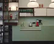 Bar w analogowym obiektywie 