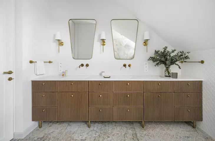 Choose wooden furniture with a classic shape