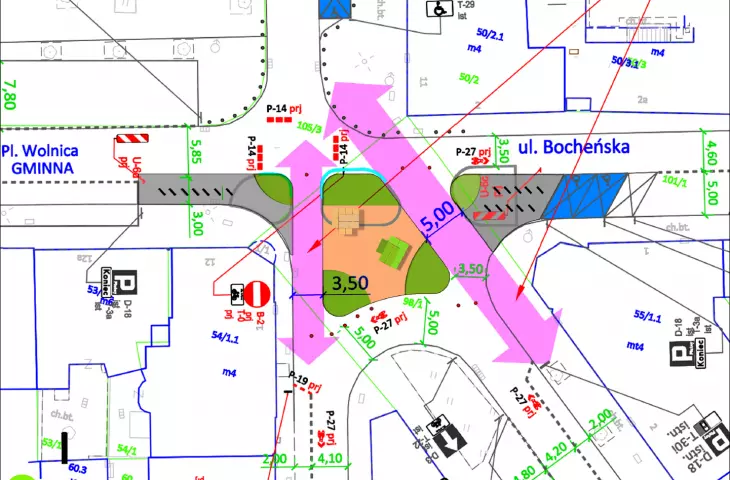 changes on Wolnica begin with infrastructure