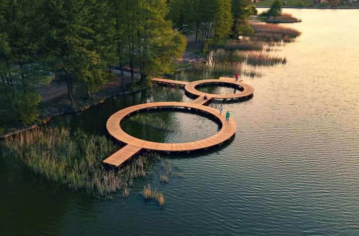 Bridges on Lake Slupecki is the first stage of the project