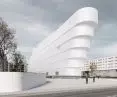 Proposal by KWK Promes studio; view of the building from Armii Krajowej Street