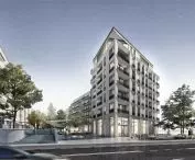 Proposal by WWAA studio; view from Armii Krajowej Street