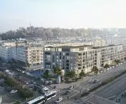 Proposal by WWAA studio; view from Wladyslaw IV and Armii Krajowej Street