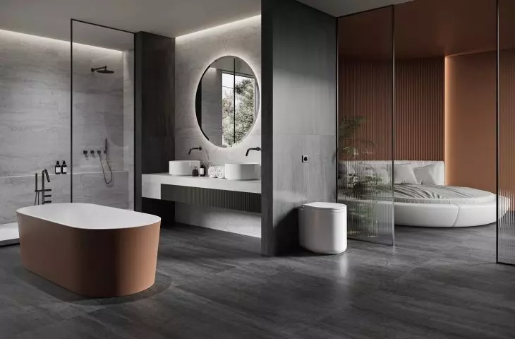 Dignity, kolor light grey, łazienka