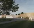 Na teren projektu autorzy wybrali działkę przy ulicy Kasprowicza we Wrocławiu