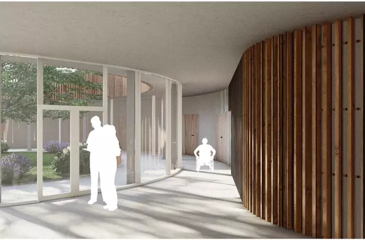 Internal corridors allow easy movement throughout the facility