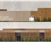 Rehabilitation center project in Wroclaw, elevations