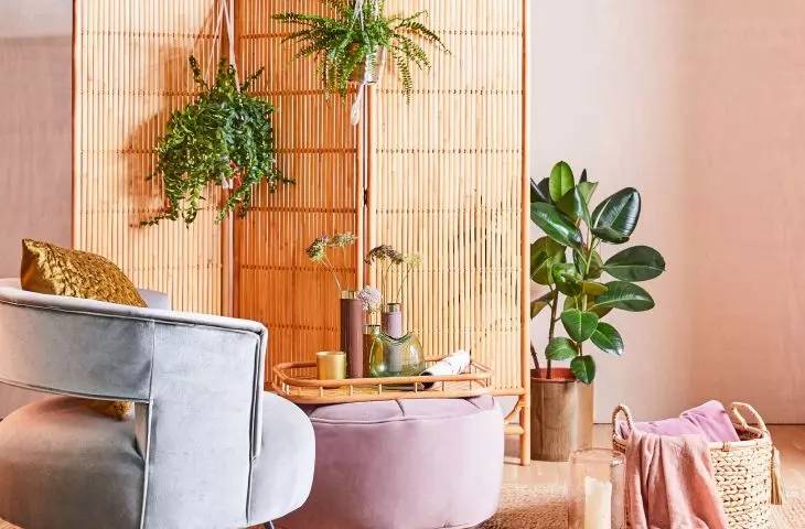 Place plants at different levels