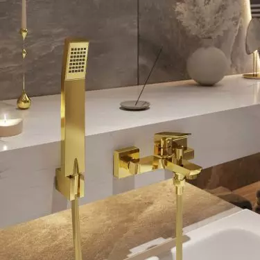 bateria wannowa ścienna VITTO GOLD VERDELINE
