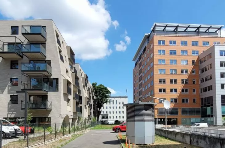 Residential complex, 7 Słowackiego St., Poznań, designed by Insomia