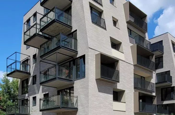 Residential complex, 7 Słowackiego St., Poznań, designed by Insomia