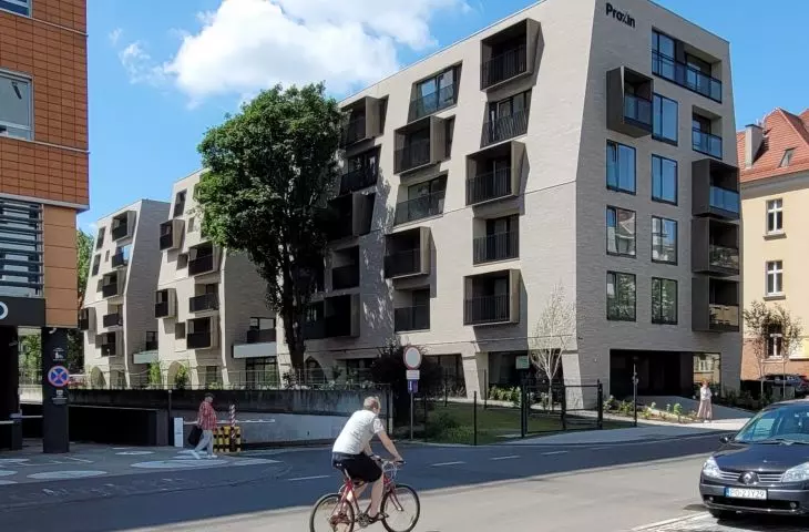 Residential complex, 7 Słowackiego St., Poznań, designed by Insomia