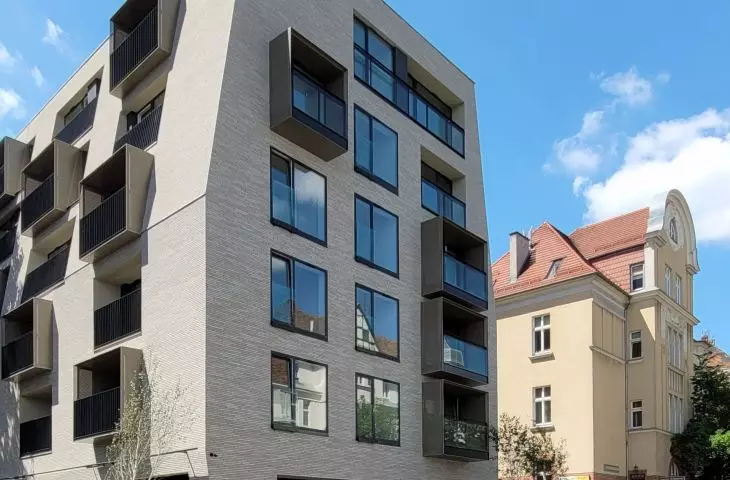 Residential complex, 7 Słowackiego St., Poznań, designed by Insomia