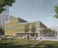 wizualizacja domu kultury Twórcza Twarda