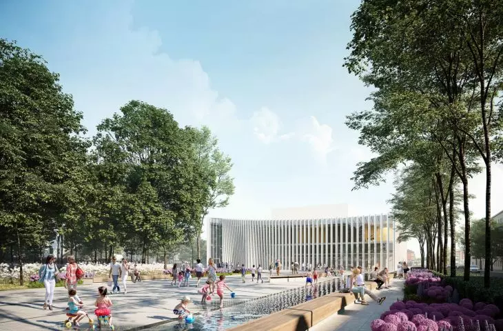 Competition for the conceptual design of the concert hall building with the development of the New Market Square in Plock