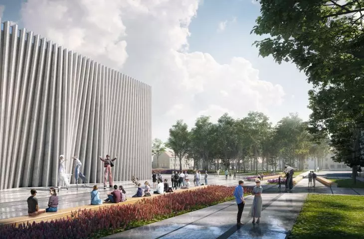 Competition for the conceptual design of the concert hall building with the development of the New Market Square in Plock