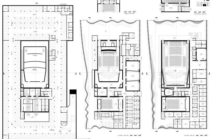 Competition for the conceptual design of the concert hall building with the development of the New Market Square in Plock