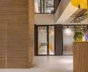 Solid Wood Grid, Biuro Alliantie Insurance, Amersfoort, Niderlandy