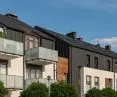 The seam roof panel used on the estate