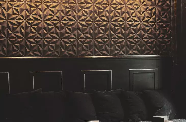 Lamps from the New Wave collection at the Museo club, Design by Us