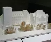 Courtyard in front of CK Zamek in Poznan, design by proj. Aleksander Wadas Studio and Landscape Architecture Studio 