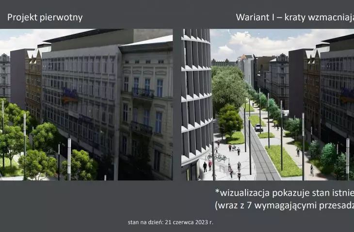 zmiany w miejskim projekcie dla ul. 27 Grudnia w Poznaniu