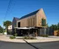 The architects tried to maximize the use of space and create an interesting play of building masses.