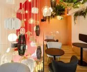 The interior was designed by Musk Kolektyw studio