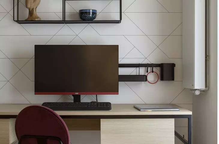 Children's rooms are separated from the rest of the apartment