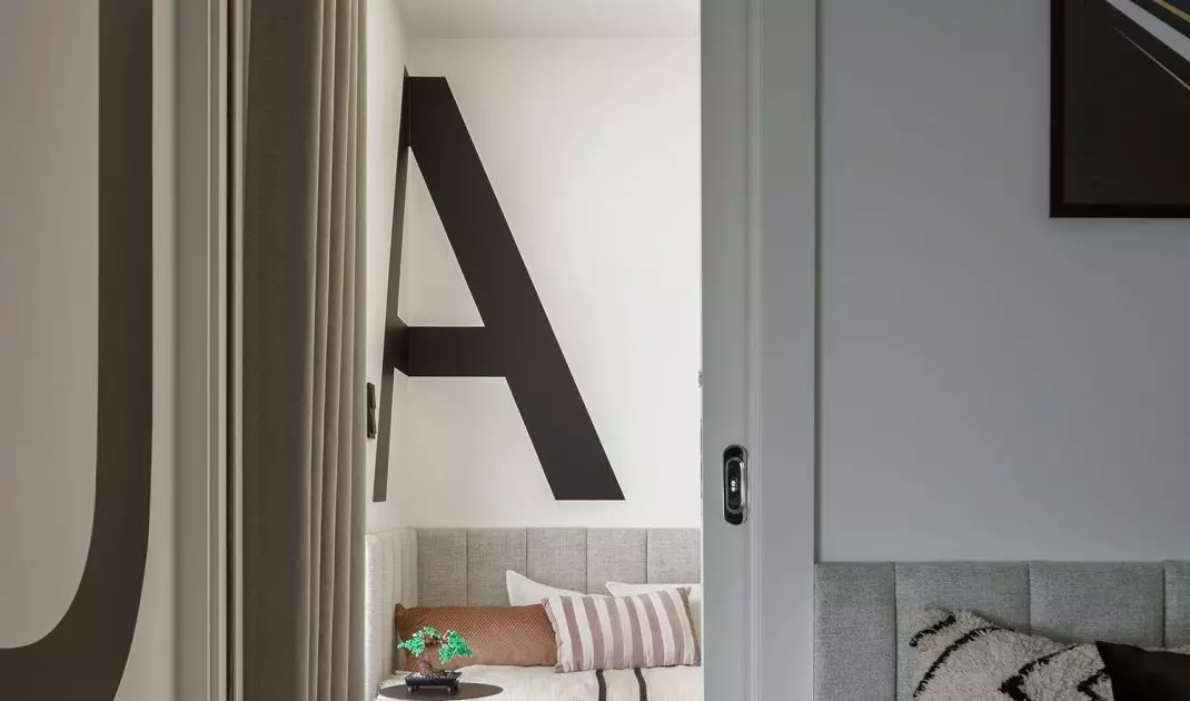 The boys' rooms are connected to each other