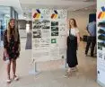 Male and female students designed commercial and public utility centers