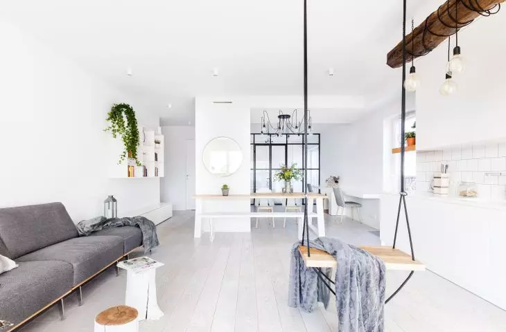 Industrial style is raw and modern