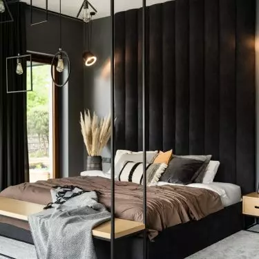 Industrial style furniture has simple forms