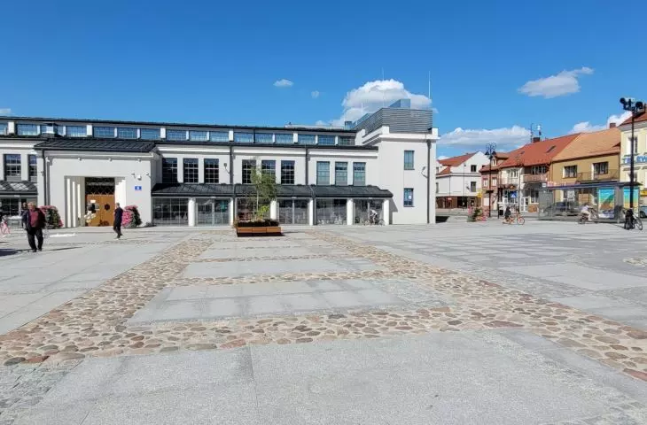 Stary Rynek w Łomży po rewaloryzacji