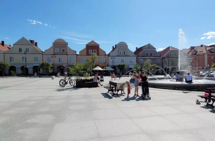 Stary Rynek w Łomży po rewaloryzacji