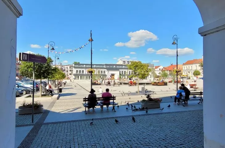 Stary Rynek w Łomży po rewaloryzacji