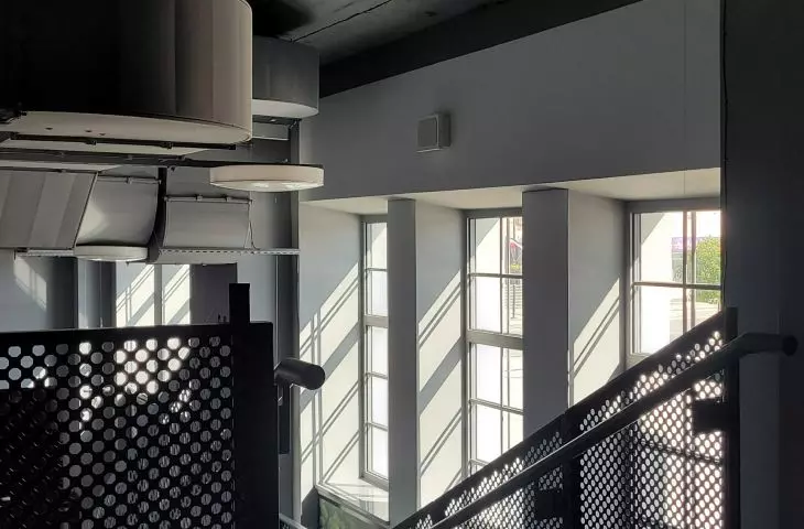 Wnętrze Hali Kultury, proj. Zenon Zabagło